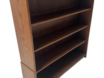 Art Deco Amsterdamse School Open Bookcase by Willem Penaat for Metz & Co., 1920s